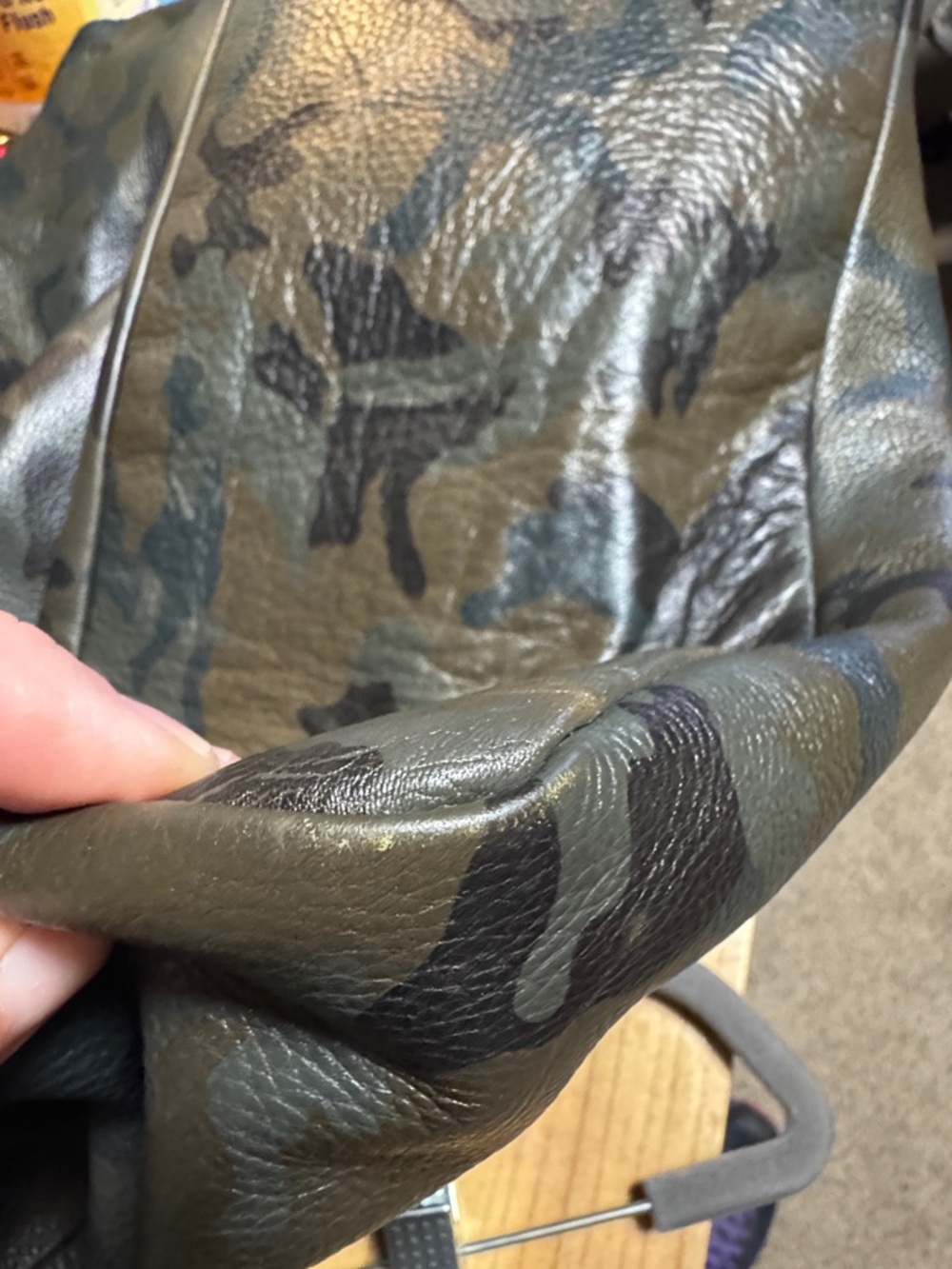 Parker Thatch leather Camo Bag - Picture 5 of 8
